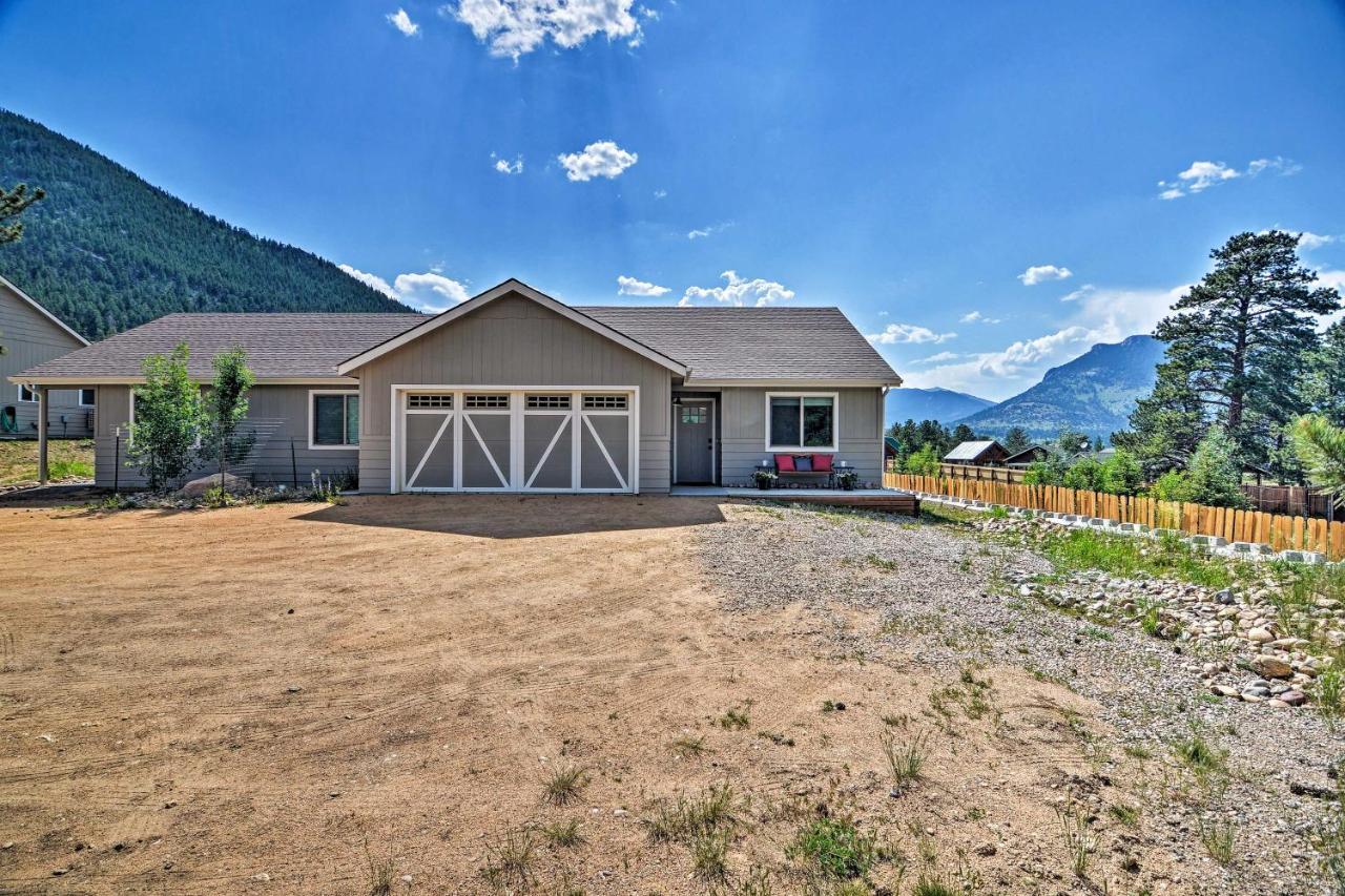 Estes Park Mountain-View Retreat 3 Miles To Rmnp! Exterior photo